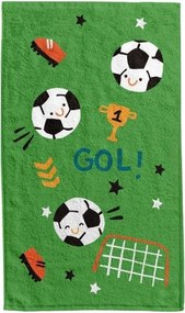 Detský bavlnený uterák KIDS 006 30x50 cm zelený