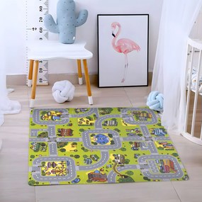 ECOTOYS Podložka z EVA peny CITY 018