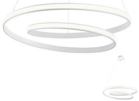 Redo 01-1795 - LED stmievateľný luster na lanku TORSION LED/40W/230V biela
