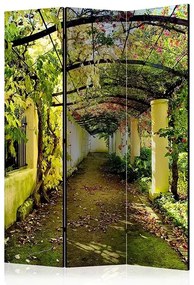 Paraván - Romantic Garden [Room Dividers] Veľkosť: 135x172, Verzia: Obojstranný