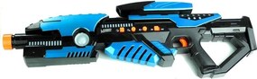 LEAN Toys Vesmírna pištoľ 5 farieb Svetlá LED Zvuk