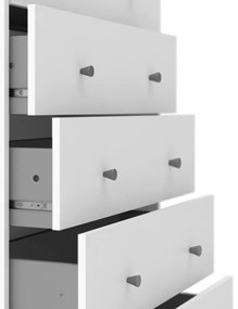 Biela komoda 72x108x30 cm May – Tvilum