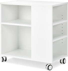 Úložný regál s kolieskami