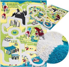 Koberec Agnella Funky Top Ugo zelený