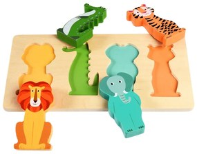 Drevené puzzle Colourful Creatures - Rex London