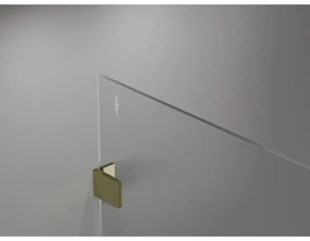 Mexen Lunar sprchová stena ľavá 60 x 200 cm, 8mm číre sklo, zlatá lesklá, 830-060-000-50-00-L