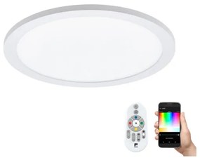 Eglo 33341 - LED RGBW stmievateľné stropné svietidlo SARSINA-C LED/16W/230V, pr. 30 cm + DO
