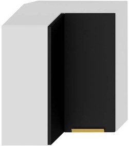 Kuchynská skrinka Denis wrn pl čierna mat/biela