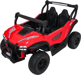 Ramiz Elektrická bugina Gravity pre deti červená + pohon 4x4 + diaľkové ovládanie
