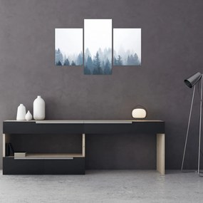 Obraz - Zahmlený les (90x60 cm)