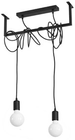 Luster na lanku SALAMANCA 2xE27/60W/230V