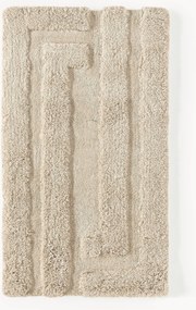 Koberec's vysokým vlasom a reliéfnou štruktúrou Genève