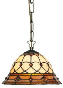 Tiffany luster, lampa CARAMEL Ø25