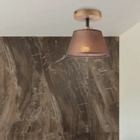 Prisadený luster ANTONIO 1xE14/40W/230V hnedá