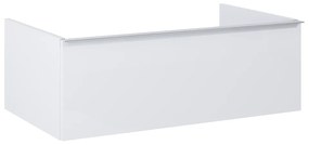 Elita Look, závesná skrinka pre umývadlo na dosku 80x45x28 cm 1S PDW, biela matná, ELT-167604