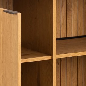 Komoda v dekore duba v prírodnej farbe 160x80x45 cm Colima – Actona