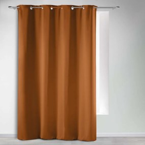 Zatemňovací záves v terakotovej farbe 135x240 cm Occult – douceur d'intérieur