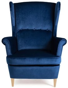 Kreslo Royal Bluvel 86/prírodné