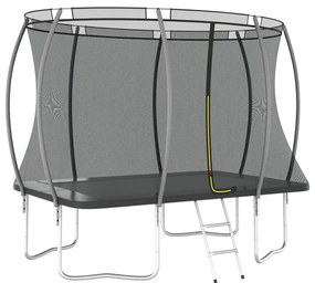 Súprava trampolíny obdĺžniková 274x183x76 cm 150 kg