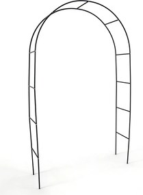 Záhradný kvetinový oblúk BestBerg BBFA-1011 / 140 x 38 x 240 cm / zelená