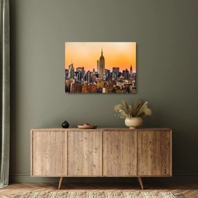 Sklenený obraz New Yorku (70x50 cm)