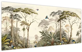 Obraz - Amazonský prales (120x50 cm)
