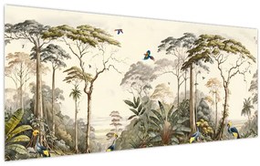 Obraz - Amazonský prales (120x50 cm)