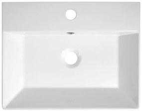 Aqualine Aqualine, ORION keramické umývadlo 49x38,6cm, bielá, 27050