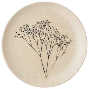 Hnedý dezertný kameninový tanier ø 22 cm Bea – Bloomingville