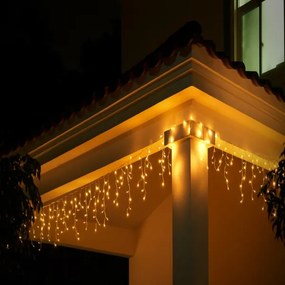 Vianočný svetelný záves 400LED - 15m+ ovládač