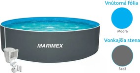 Marimex | Bazén Marimex Orlando 3,66x0,91 m s príslušenstvom - motív šedý | 10340217