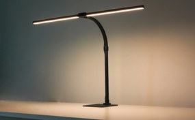 Stolná LED lampa ALVARO, základňa, diaľkový ovládač