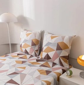 Obliečky z mikrovlákna TRIANGO vzorované Rozmer obliečky: 2 ks 70 x 80 cm | 160 x 200 cm