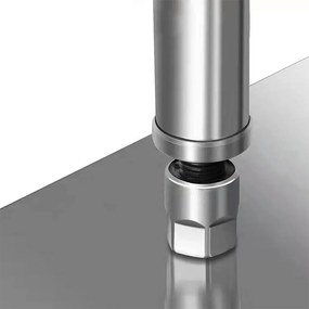 Kuchynský stôl z nehrdzavejúcej ocele