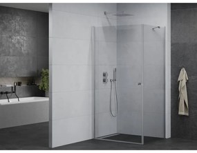 Mexen Pretoria sprchovací kút 80x90cm, 6mm sklo, chrómový profil-číre sklo, 852-080-090-01-00