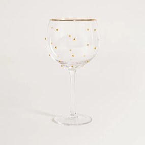 Pohár na stopke PEDRA s bodkami 763304 520 ml