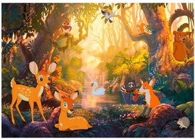 Fototapeta - Zvieratá v lese 200x140 + zadarmo lepidlo