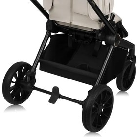 Lionelo - Kombinovaný kočík 3 v 1 MIKA PLUS pieskovo-béžový