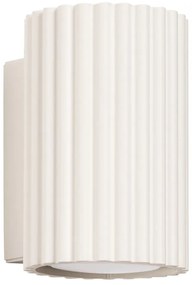 Krémovobiele nástenné svietidlo Gleam – Sollux