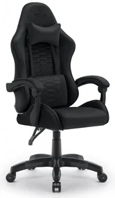 Herné kreslo HC-1000 Black látkové