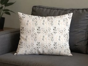 Polybavlnená obliečka na vankúš SALVIA 50x70 cm, sivohnedý