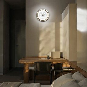 Biele LED stropné svietidlo na diaľkové ovládanie/s ventilátorom Alan Move – SULION