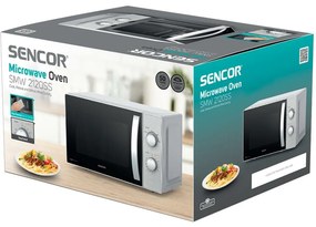 Sencor SMW 2120SS mikrovlnná rúra, sivá