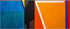 Obraz - Geometria (120x50 cm)