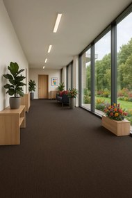 Betap, Čistiaca zóna Matador 2011 12 hnedá, na mieru, šíře 1m,2m, hnedá, guma (gél - protišmykový), chodba / predsieň