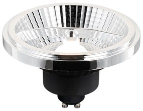 GU10 3-kroková stmievateľná LED žiarovka Kelvin AR111 10W 800 lm 2700 - 3700K
