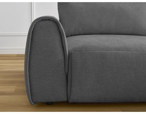 Sivá rohová pohovka Aden – Bobochic Paris