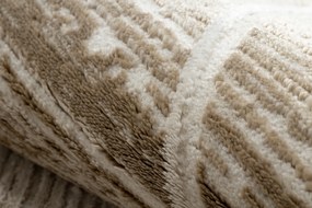 Koberec DUKE 51557béžovo/krémový - Geometrický, štrukturálny