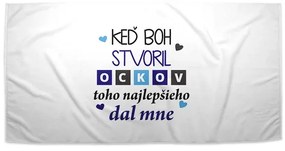 Sablio Uterák Keď Boh stvoril oteckov - 30x50 cm