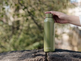 Nerezová termofľaša Solid Olive Green 630 ml